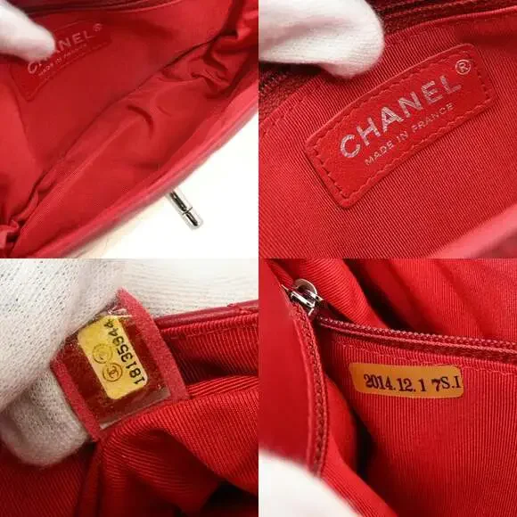 Chanel Quilted Lambskin Hula Hoop Bag Red - Picture 3 of 5